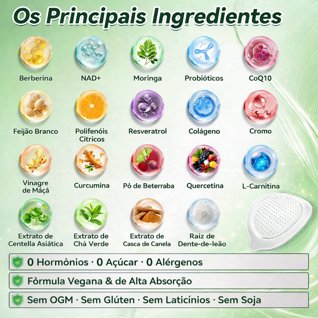 👑𝑳𝒐𝒋𝒂 𝑶𝒇𝒊𝒄𝒊𝒂𝒍 | 🌿 𝑮𝑳𝑶𝑹𝑬𝑵𝑫𝑨® 𝑴𝒐𝒓𝒊𝒏𝒈𝒂 · 𝑩𝒆𝒓𝒃𝒆𝒓𝒊𝒏𝒂 × 𝑵𝑨𝑫+ 𝑨𝒅𝒆𝒔𝒊𝒗𝒐 𝑨𝒗𝒂𝒏ç𝒂𝒅𝒐 𝑵𝒂𝒏𝒐 𝑴𝒊𝒄𝒓𝒐𝒏𝒆𝒆𝒅𝒍𝒆 10 𝒆𝒎 1(Apenas uma vez por dia, mudanças visíveis em 7 dias)  ✅ Para obesidade, pele flácida, diabetes, apneia do sono, problemas nas articulações e muito mais 👨‍⚕️